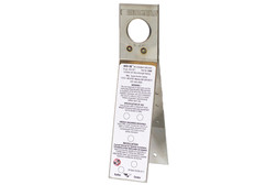 Super Anchor Safety 1008 ARS 430 Stainless Steel 18 ga Re-Usable Anchor - 4/Box