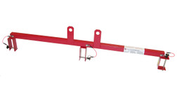 Super Anchor Safety 1010 Red Powder Mild Steel Safety Bar - 1/Pack