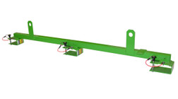 Super Anchor Safety 1017 Mild Steel 2 x 4 ft Floor Joist Safety Bar - 1/Pack