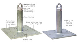 Super Anchor Safety 1025-W CRA-W SCH 80 Loop Top Commercial Roof Anchor