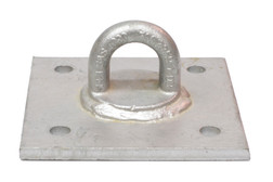 Super Anchor Safety 1037-G5M 6 in L x 6 in W x 3/8 in Thk D-Plate Anchor - Each