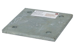 Super Anchor Safety 1039 6 in 6 in Backer Plate - Each