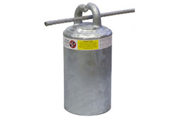 Super Anchor Safety 1201-PG CRR-PT 4.5 in SCH 80 Pass Through Top Field Weld Riser - Each