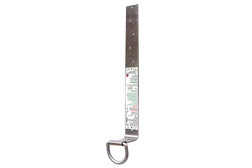 Super Anchor Safety 2816-W 430 Stainless Steel 20 ga 90 deg Bend Roof Anchor - 1/Pack