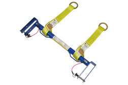 Super Anchor Safety 2833-DP Blue Powder Coated Mild Steel Combination Truss Bar - 1/Pack