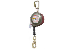 Super Anchor Safety 2904-K SideWinder 20 ft 130-310 lb Self Retracting Lifeline with Twist Lock Carabiner - Each