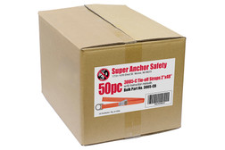 Super Anchor Safety 3005-CB Polyester 48 in L x 2 in W Tie-Off Strap - 50/Box