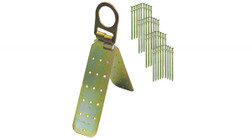 Super Anchor Safety 3006 Zinc Coated Steel 11 ga Roof Anchor - 1/Pack