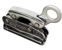 Super Anchor Safety 4015-M12 Chrome Plated Steel Dual Cam Mechanical Integral Adjuster Rope Grab - Each