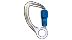 Super Anchor Safety 5000-ZY 11/16 in 2-5/8 in 4-3/8 in Captive Eye Heavy-Duty Twist Lock Carabiner - Each