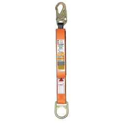 Super Anchor Safety 6186-HD Max-Force Snaphook and D-ring 200-340 lb Energy Absorber - Each