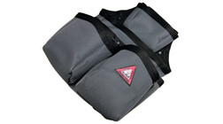 Super Anchor Safety 6453 Gray/Black 100% Laminated Water Resistant polyester Tool Bag - Each