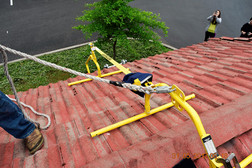Super Anchor Complete G Clamp System with Ridgetop and Rafter Clamps, Ratchets and Straps (8501)