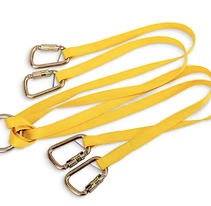 Junkin Lifting Bridle Sling with Double Twist Lock Carabiners for Stretchers (JSA-300X-TL)