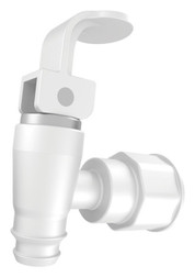 Justrite 12900 Polypropylene Carboy Spigot - Each