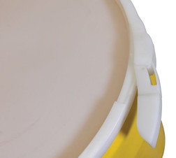 Justrite 1651 40 gal High Density Polyethylene Barrel Drum - Each
