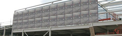 Justrite 26460 Gray PVC Coated Polyester QuietSite Sound Barrier Panel - Each