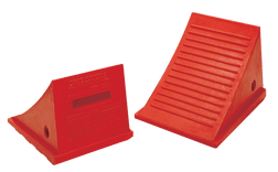 Justrite UC1500-4.5 11.5 in Polyurethane General-Purpose Utility Wheel Chock - Each