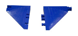 Justrite WSA-225-BFF-BLU Hourglass 28420 lb Accessibility Ramp - 1/Pack