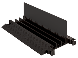 Justrite Guard Dog GD3X225-B/B 3-Channels Polyurethane Cable Protector - Each