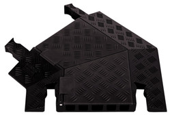 Justrite Guard Dog GDT5X125-L-B/B 5-Channels Cable Protector Turn - Each