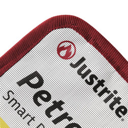 Justrite 83982 White Vinyl PetroPad Absorbent Pad with Smart Polymer Liner