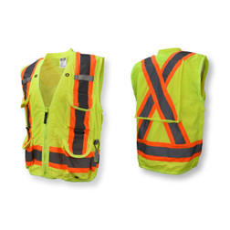 Radians Heavy Duty Cruiser Vest with Back Pouch X-Back (SV030X-2)