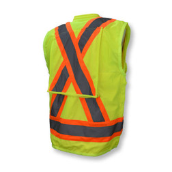 Radians Heavy Duty Cruiser Vest with Back Pouch X-Back (SV030X-2)