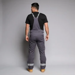 OEL 75 Cal Jacket and Bib Arc Flash Kit with Lift Front Hood, Black Series GORE-TEX (AFW75LF-FL-BSJB-GTX)