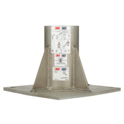 3M DBI-SALA Confined Space Floor Mount Base Stainless Steel (8000096)