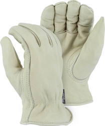 Majestic Glove 1511T Premium Cowhide Leather Winter Lined Driver's Gloves, Multiple Sizes Available