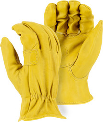 Majestic Glove 1566 Goatskin Leather Double Palm Driver's Gloves, Multiple Sizes Available