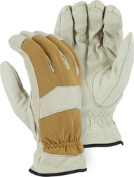Majestic Glove 1572 Pigskin/Knit Winter Lined Driver's Gloves, Multiple Sizes Available