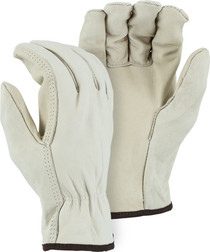 Majestic Glove 2505B Full Grain Cowhide Leather Gunn Cut Driver's Gloves, Multiple Sizes Available