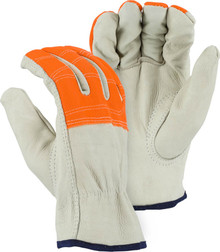 Majestic Glove 2510HVO Grain Cowhide Leather Driver's Gloves, Multiple Sizes and Colors Available