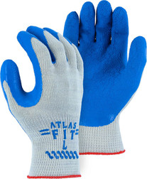 Majestic Glove Atlas 3385 Cotton/Polyester Medium Weight Palm Coated Gloves, Multiple Sizes Available