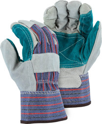 Majestic Glove 4501CDP Split Cowhide Leather Double Palm Work Gloves, Multiple Sizes Available