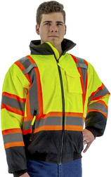 Majestic Glove 75-1315 Polyester Bomber Waterproof Jacket, Multiple Sizes Available