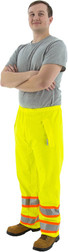 Majestic Glove 75-7351 100% Polyester Breathable Stretchable Waterproof Rain Waist Pant, Multiple Sizes Available
