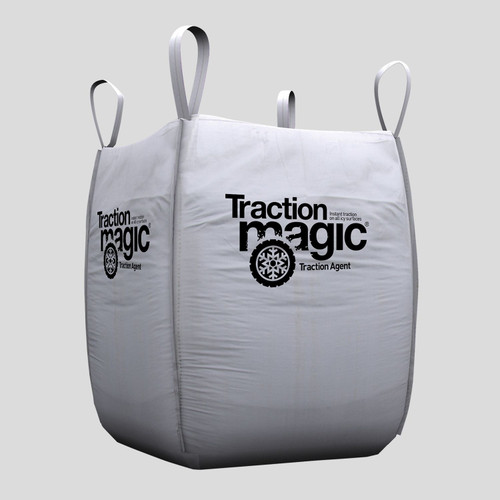 Gaia Traction Magic® 82000 Solid Commercial Traction Agent. One ton, 2000 LB Tote.