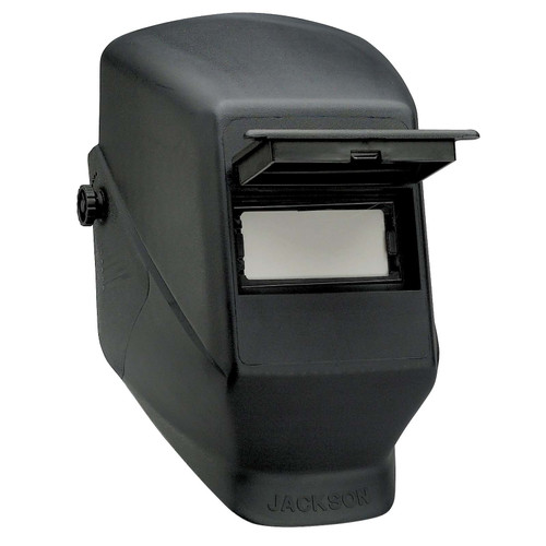 SureWerx Jackson Safety® 14972 W10 Series HSL-2 Style Passive Welding Helmet with 386 Cap Adapter