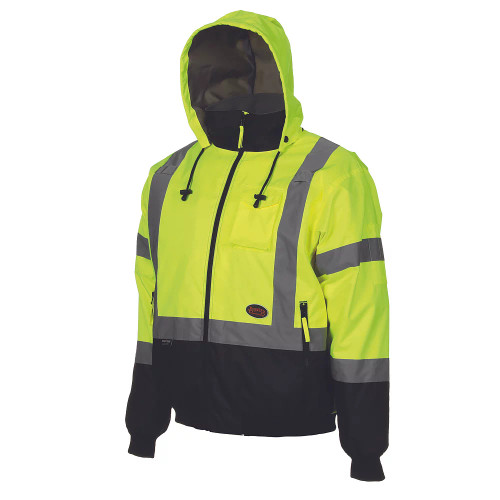 SureWerx Pioneer® Oxford Polyester Shell Waterproof Insulated Bomber Windproof Safety Jacket, Multiple Sizes Available