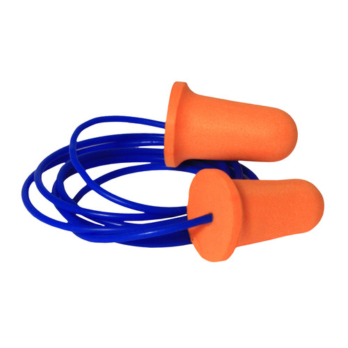 Radians Deviator® FP81 Bell Shape Corded Disposable Foam Earplugs