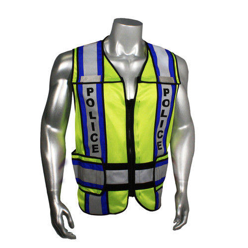 Radians Radwear® USA LHV-207-4C-POL Police Safety Vest, Multiple Sizes Available