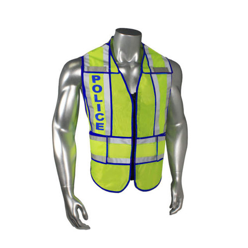 Radians Radwear USA LHV-207-SPT-POL Police Safety Vest