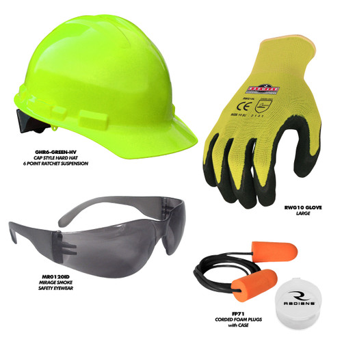 Radians RNHKHV-E Safety Starter Kit, Multiple Includes Available