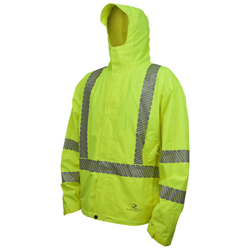 Radians RW11-3ZGR Waterproof Lightweight Packable Raincoat, Multiple Sizes Available