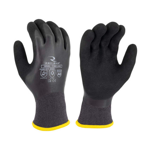 Radians RWG28 Dipped Waterproof Winter Gripper Glove, Multiple Sizes Available