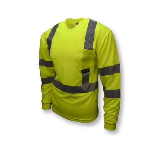 Radians ST21-3PGS Long Sleeve Safety T-Shirt, Multiple Sizes Available