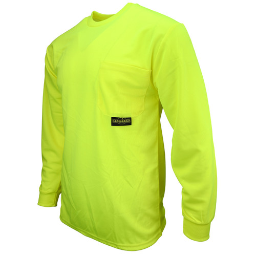 Radians ST21-NPGS Non-Rated Long Sleeve Safety T-Shirt, Multiple Sizes Available